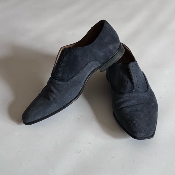 Paul Smith Laceless Men\'s Classic Suede Shoes